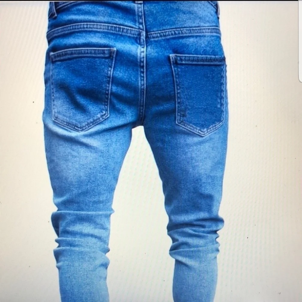 CJB Distressed Men's Skinny Jeans